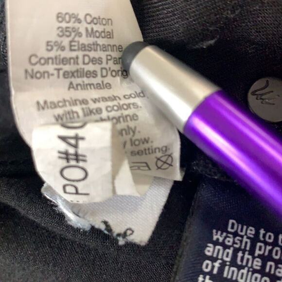 MADEWELL 9in HIGH RISER SKINNY SKINNY PANTS SZ 28 - Picture 8 of 9